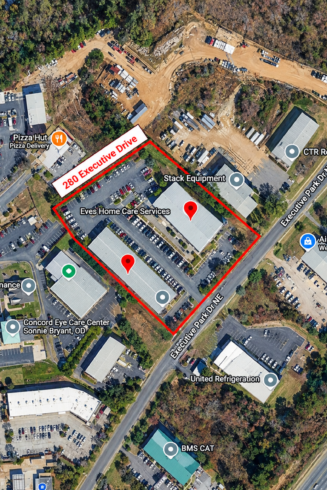 280 Executive Drive Industrial Park Map