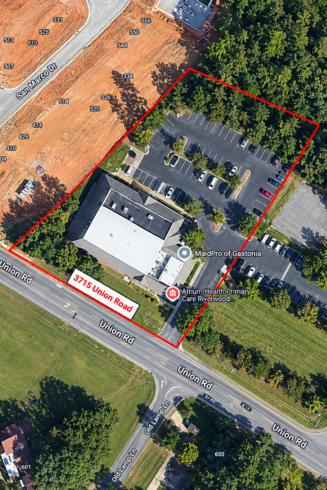 Aerial Map of 3715 Union Road